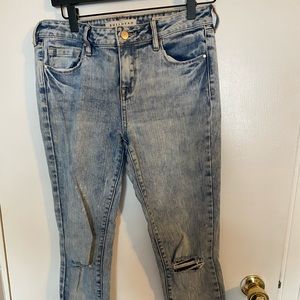 Pacsun Acid Wash Mid Waisted Jeans